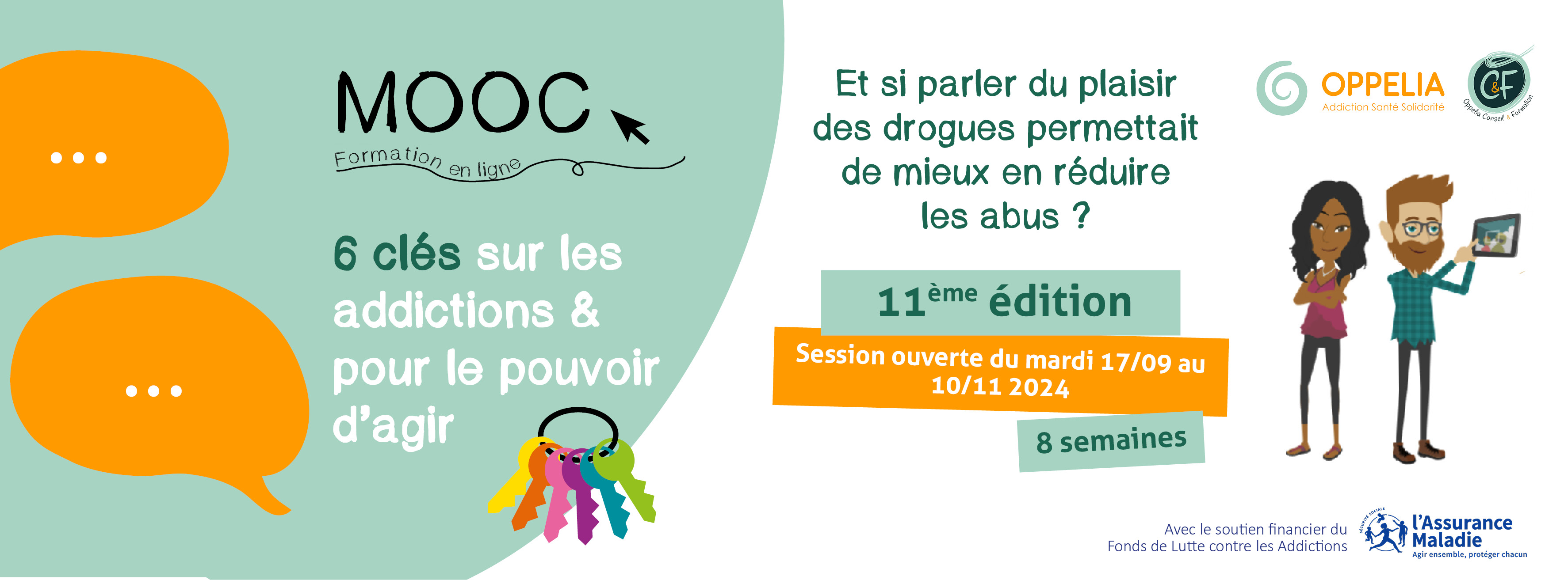 MOOC "6 clés sur les addictions et pour le pouvoir d'agir"